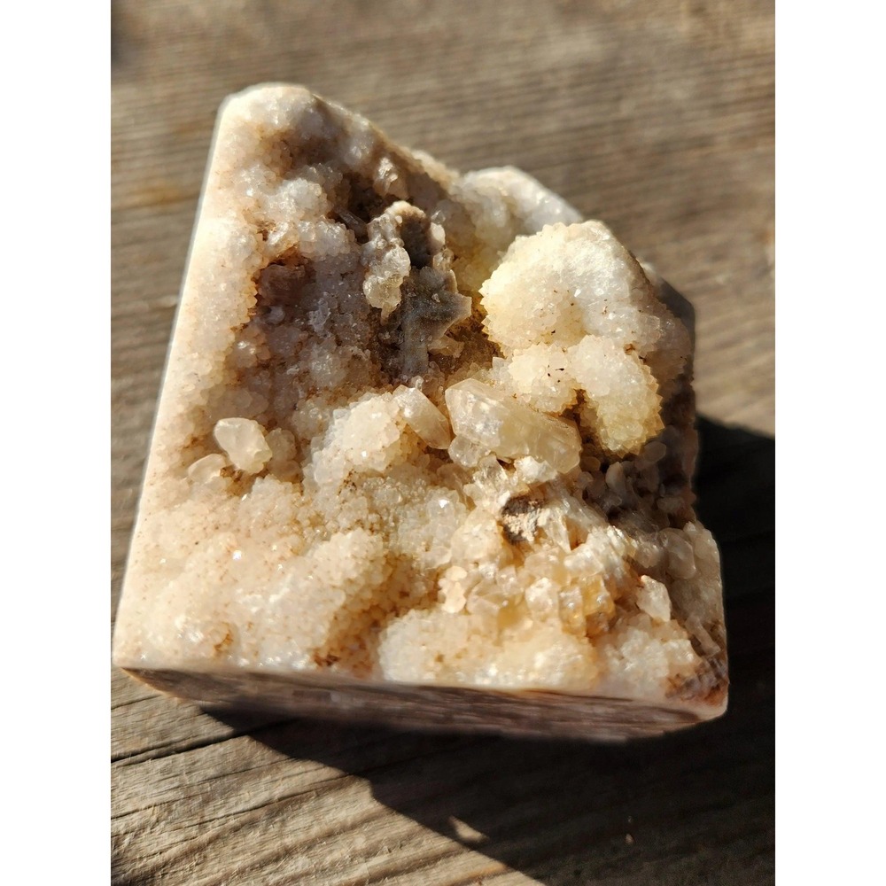 Natural Sphalerite Druzy Cube, Carved Crystal Sphalerite with Sparkling Druzy